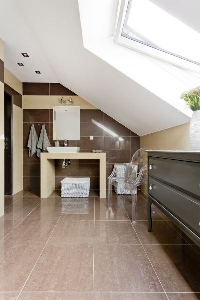 Attic Bathroom Installation in Meridian