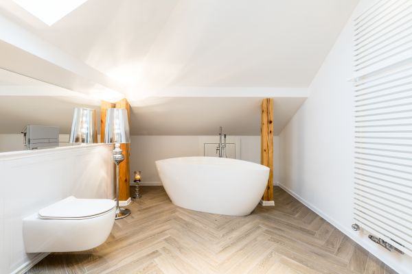 Attic Bathroom Renovation in Meridian